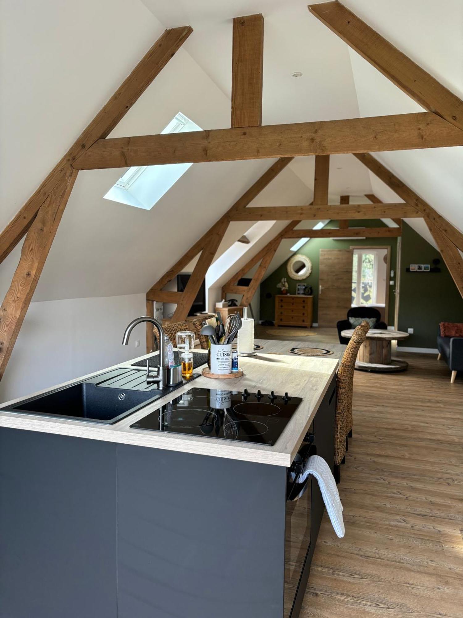 La Parenthese Apartment Regnauville Bagian luar foto